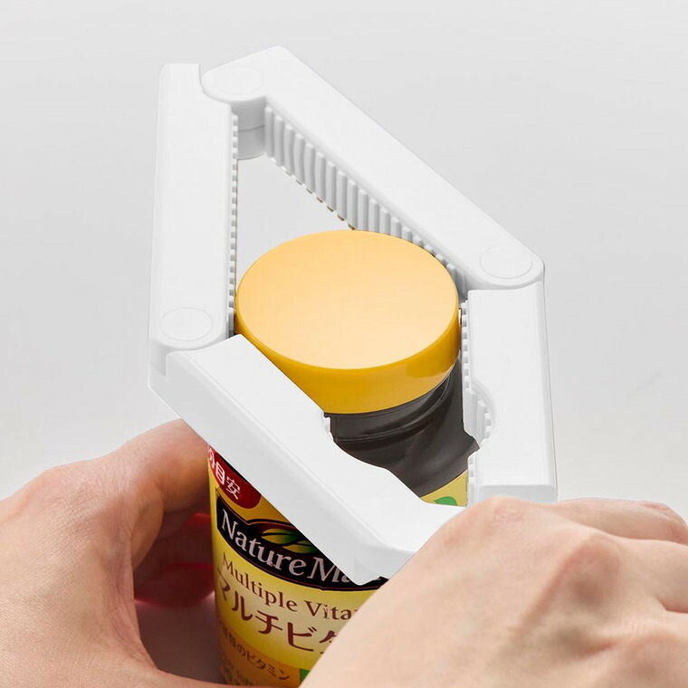 山崎実業 tower 軽い力で開けられるマグネットキャップオープナー タワー 公式 10430 10431 ホワイト ブラック