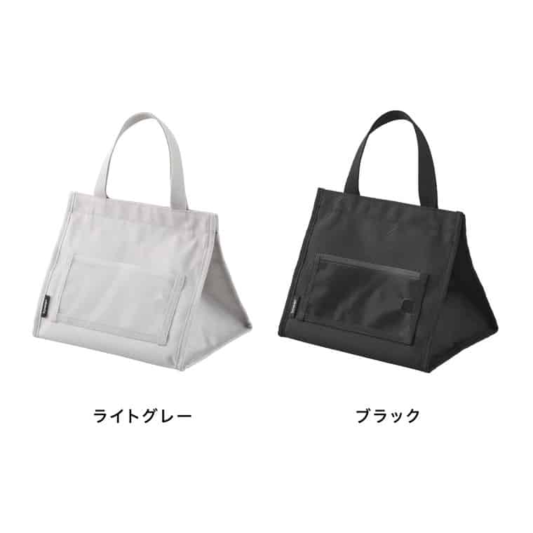 山崎実業 tower ランチバッグ タワー スマホホルダー付き 公式 11040 11041 ライトグレー ブラック 送料無料
