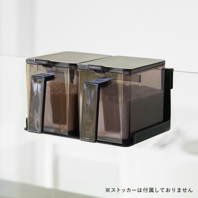 山崎実業 tower 調味料ストッカーラック タワー ガラスレンジガード用 公式 11078 11079 ホワイト ブラック