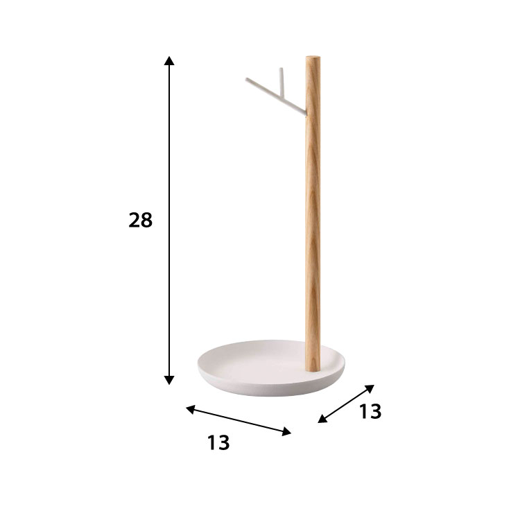 バナナスタンド トスカ 山崎実業 tosca ホワイト 2411 タワーシリーズ