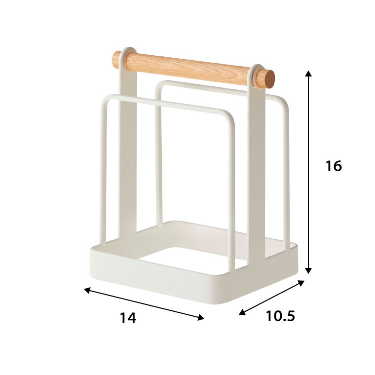 まな板スタンド トスカ 山崎実業 tosca ホワイト 2422 タワーシリーズ