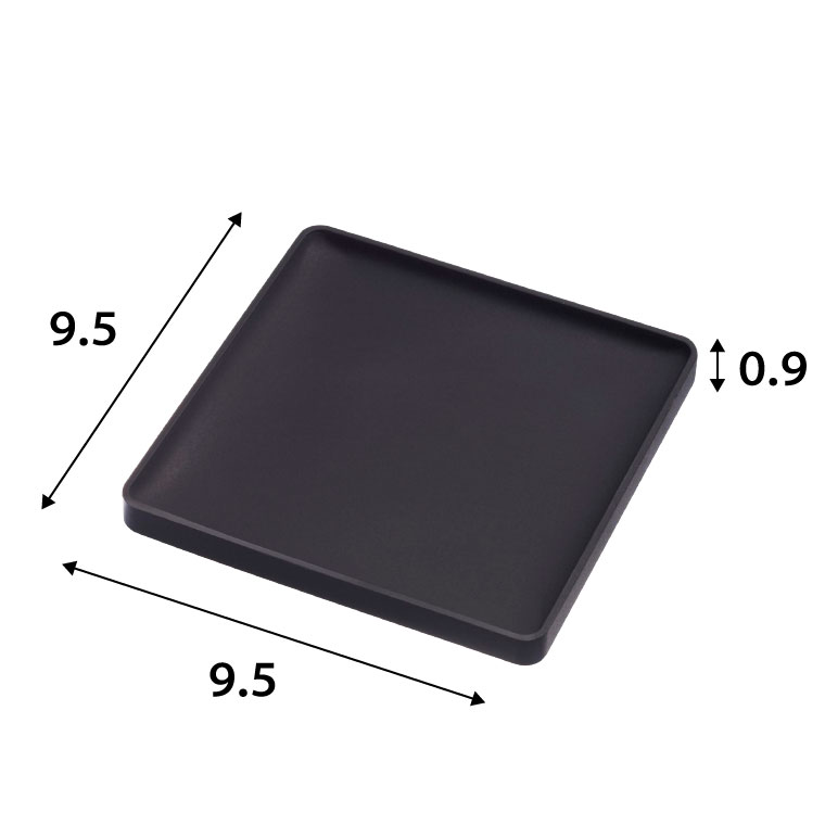 立体コースター 角型 タワー 山崎実業 tower ホワイト/ブラック 2536 2537 タワーシリーズ