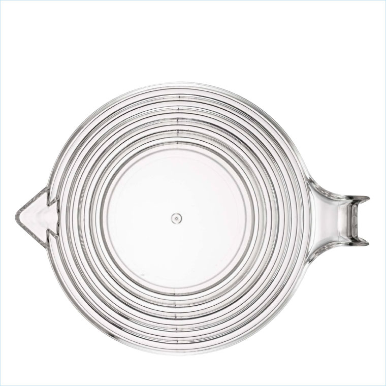 段々計量カップ ５００ＭＬ クリア レイヤー 山崎実業 LAYER 2547 タワーシリーズ