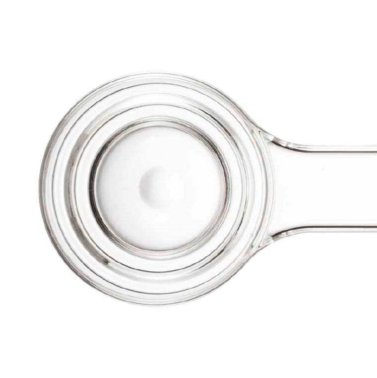 段々計量スプーン レイヤー 山崎実業 LAYER クリア/ブラック 2548 2549 タワーシリーズ