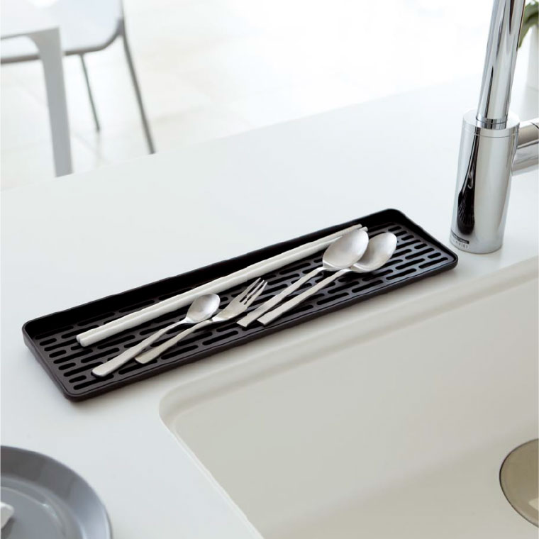 スリム グラス＆マグスタンド タワー 山崎実業 tower ホワイト/ブラック 2604 2605 タワーシリーズ