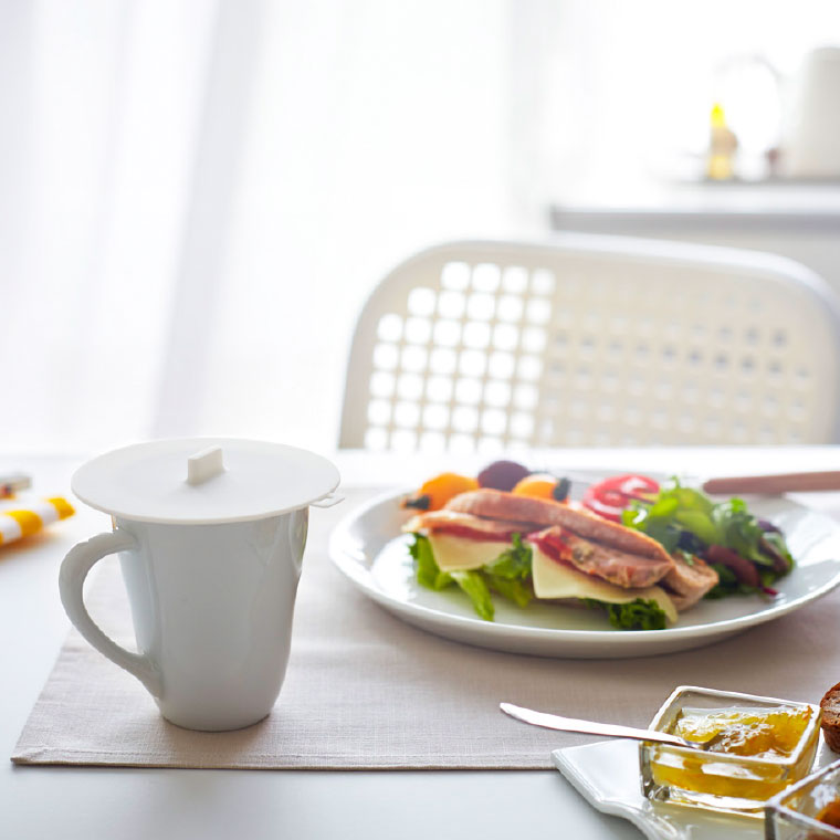 カップカバー タワー 山崎実業 tower ホワイト/ブラック 2861 2862 タワーシリーズ