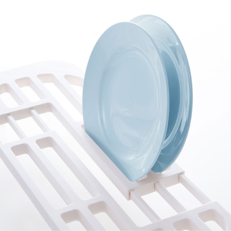 伸縮水切りラック タワー 山崎実業 tower ホワイト/ブラック 2873 2874 タワーシリーズ