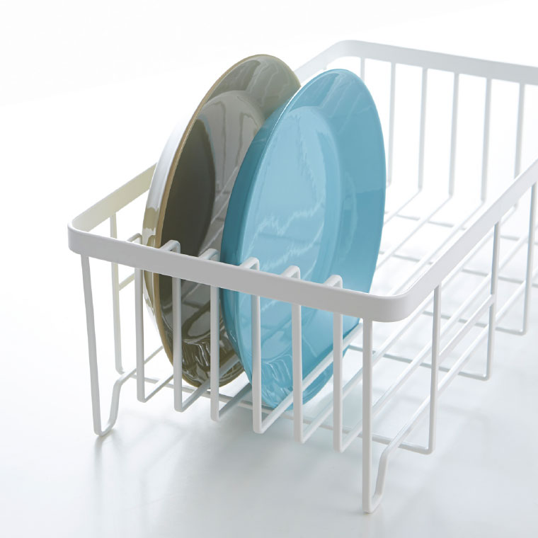 水切りワイヤーバスケット タワー 山崎実業 tower ホワイト/ブラック 2875 2876 タワーシリーズ