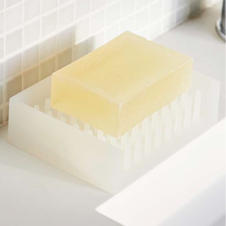 水切りソープトレイ クリア フロート 山崎実業 FLOAT 2992 タワーシリーズ