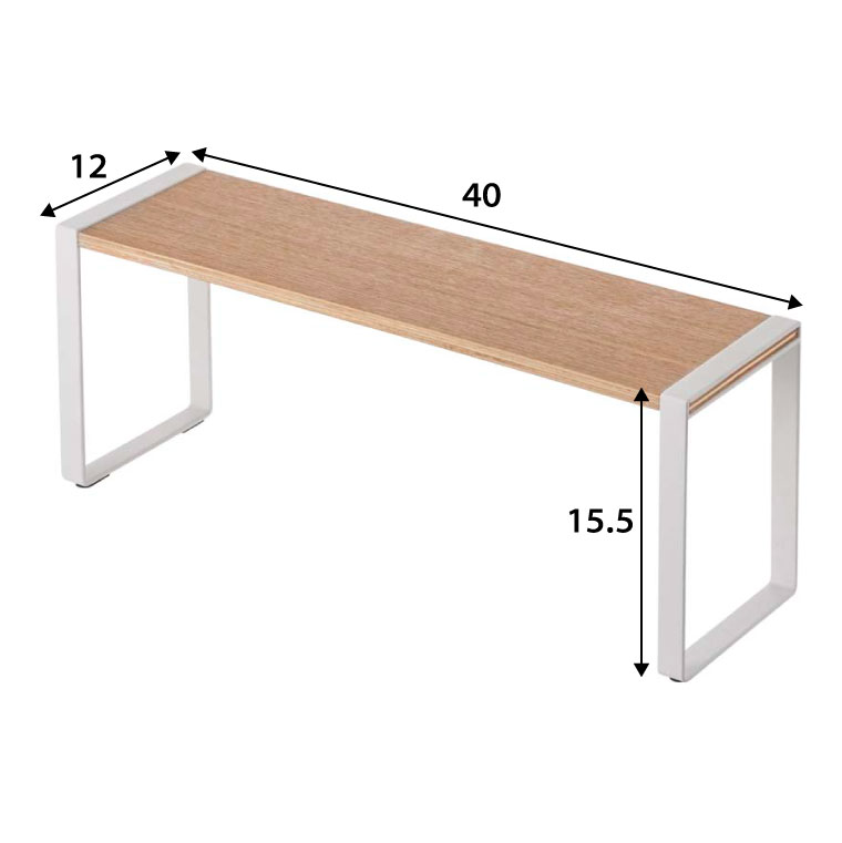 キッチンラック ワイド トスカ 山崎実業 tosca ホワイト 3155 タワーシリーズ