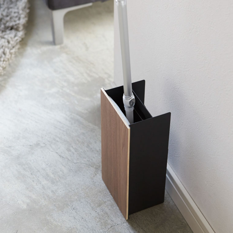 フローリングワイパースタンド リン 山崎実業 RIN ブラウン/ナチュラル 3178 3179 タワーシリーズ