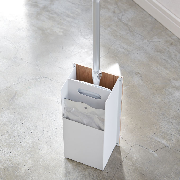 フローリングワイパースタンド リン 山崎実業 RIN ブラウン/ナチュラル 3178 3179 タワーシリーズ