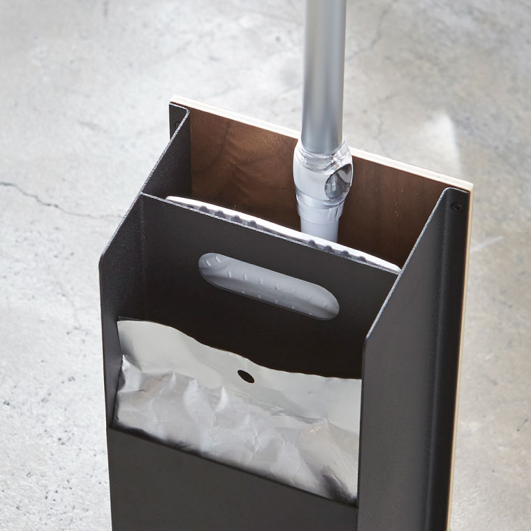 フローリングワイパースタンド リン 山崎実業 RIN ブラウン/ナチュラル 3178 3179 タワーシリーズ