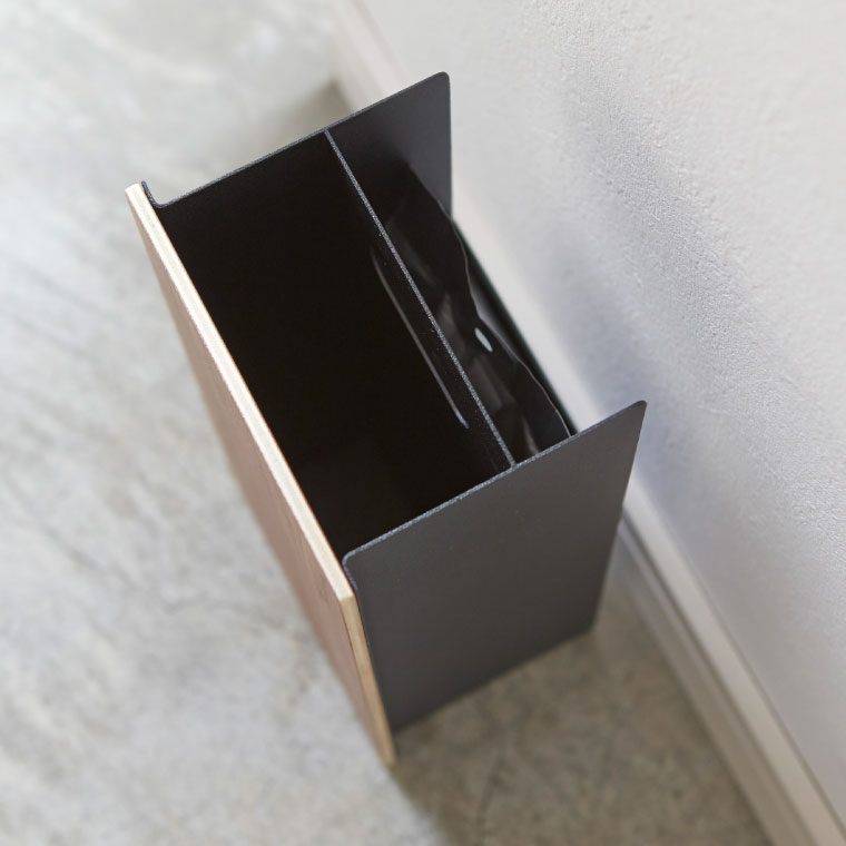 フローリングワイパースタンド リン 山崎実業 RIN ブラウン/ナチュラル 3178 3179 タワーシリーズ