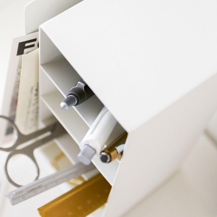 ペンスタンド タワー 山崎実業 tower ホワイト/ブラック 3319 3320 タワーシリーズ