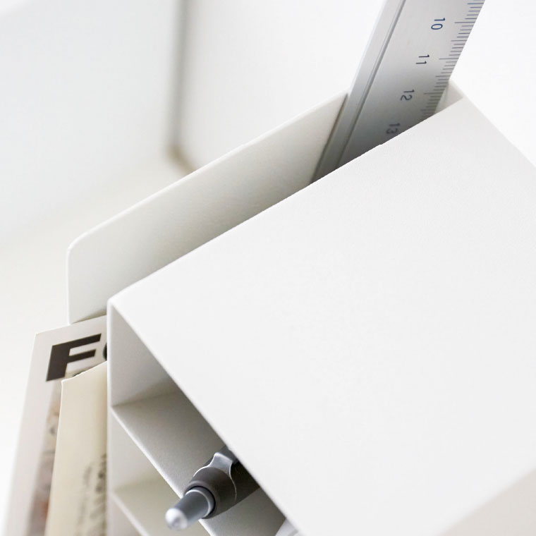 ペンスタンド タワー 山崎実業 tower ホワイト/ブラック 3319 3320 タワーシリーズ