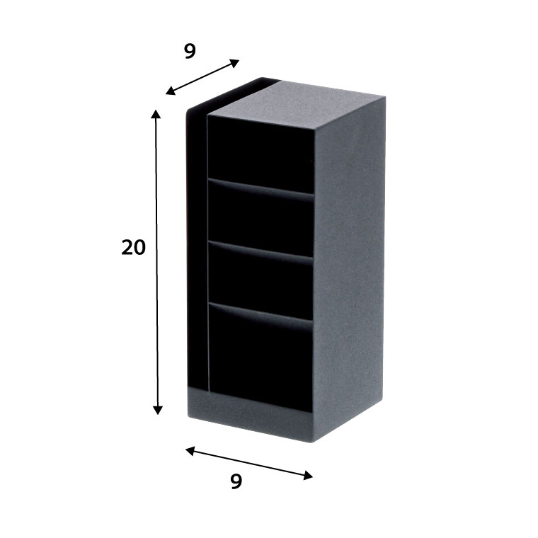 ペンスタンド タワー 山崎実業 tower ホワイト/ブラック 3319 3320 タワーシリーズ