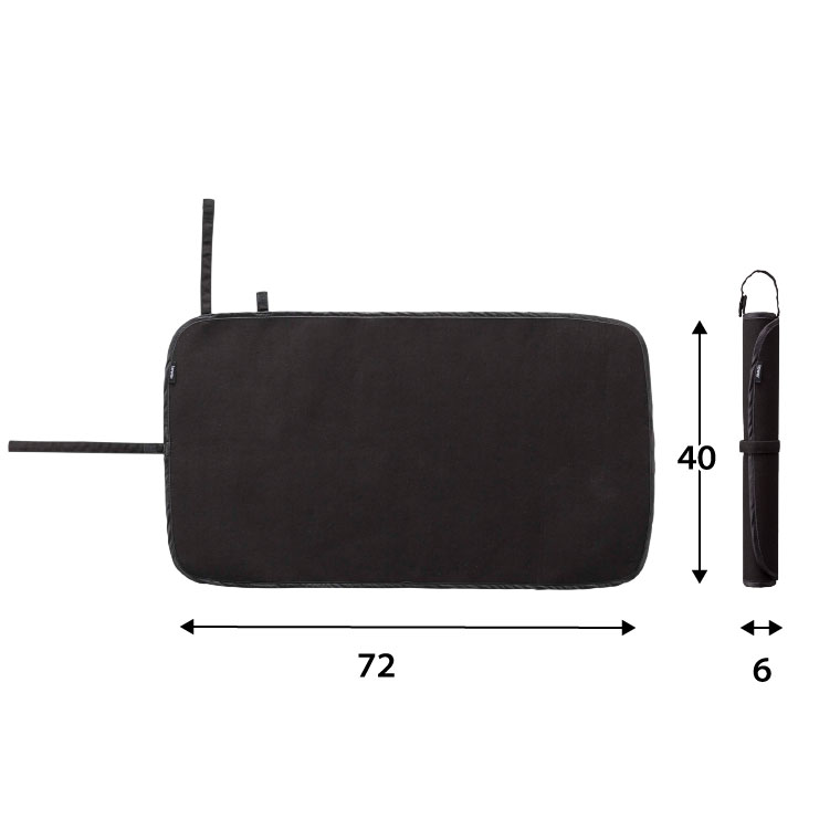 くるくるアイロンマット タワー 山崎実業 tower ホワイト/ブラック 3357 3358 タワーシリーズ