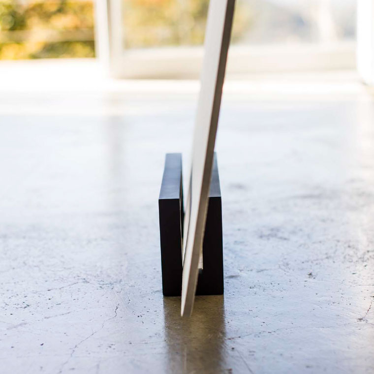 コンパクト珪藻土バスマットスタンド タワー 山崎実業 tower ホワイト 3845 タワーシリーズ