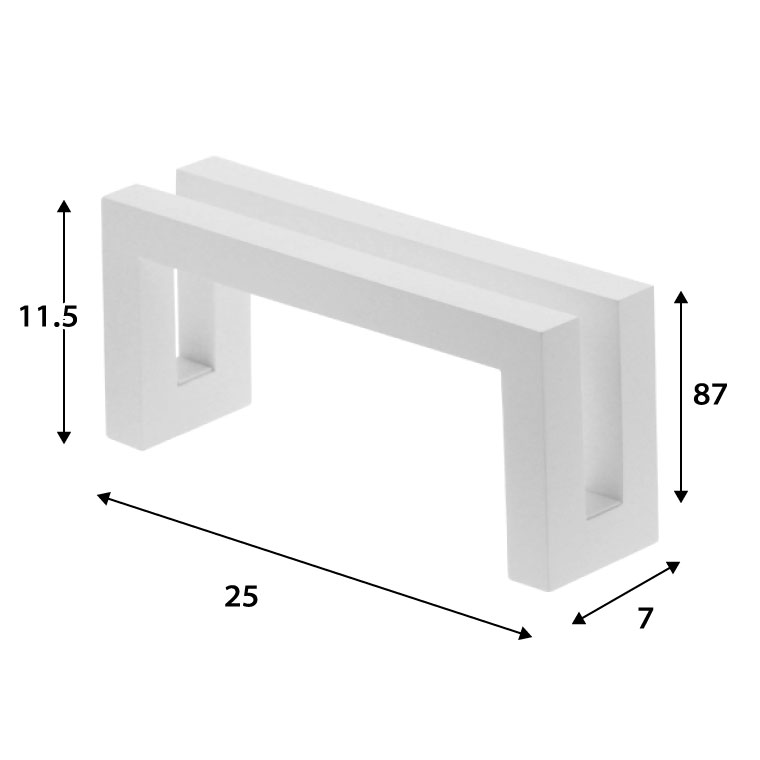 コンパクト珪藻土バスマットスタンド タワー 山崎実業 tower ホワイト 3845 タワーシリーズ
