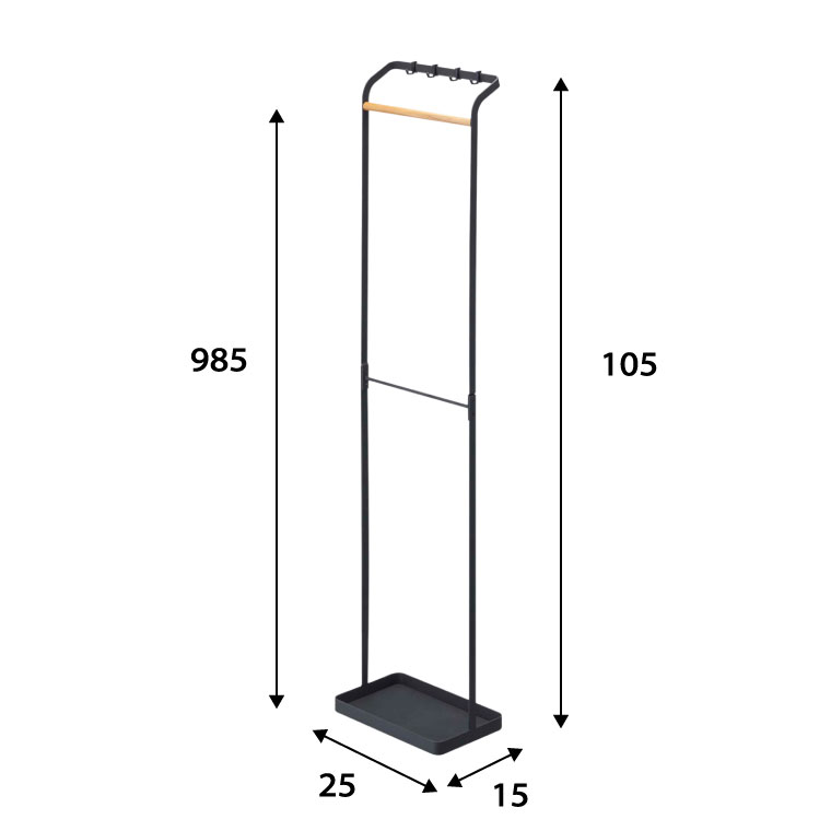 引っ掛けアンブレラスタンド タワー 山崎実業 tower ホワイト/ブラック 3862 3863 タワーシリーズ