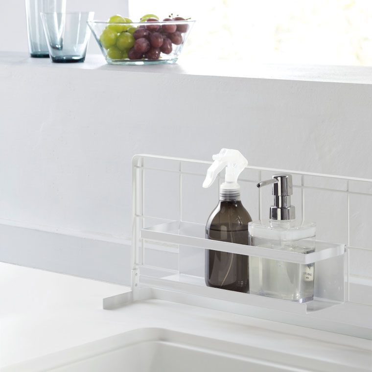 自立式メッシュパネル用 ワイドラック タワー 山崎実業 tower スパイス ラック ホワイト/ブラック 4187 4188 タワーシリーズ