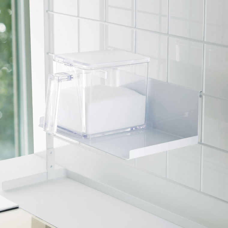 自立式メッシュパネル用 調味料ストッカーラック タワー 山崎実業 tower ホワイト/ブラック 4191 4192 タワーシリーズ