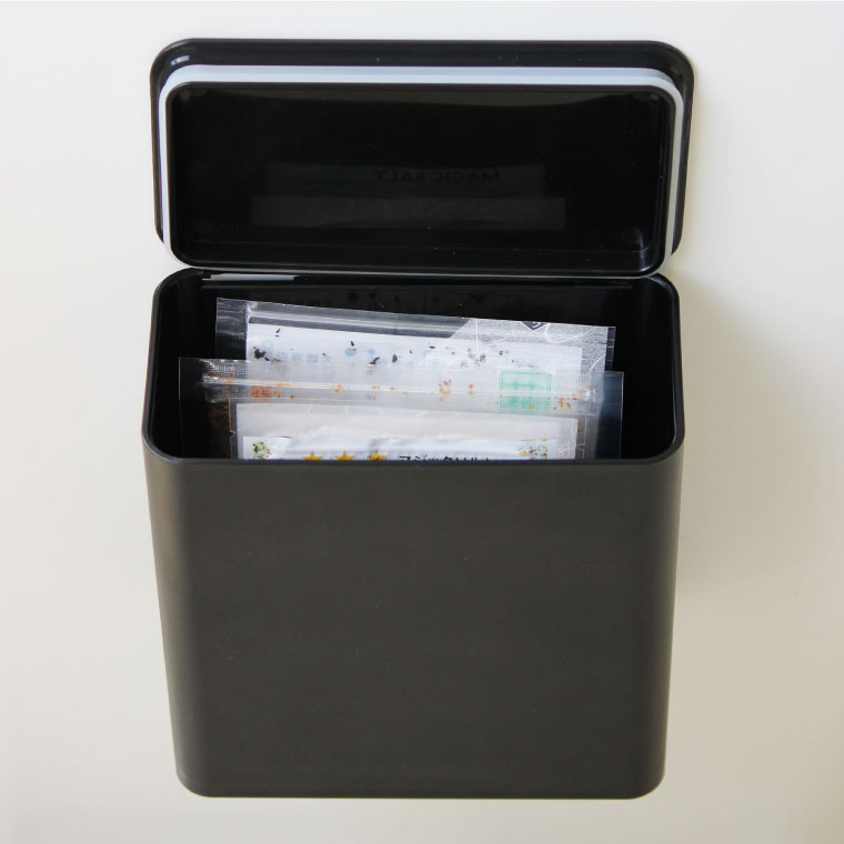 マグネット＆シンク扉ゴミ箱 タワー 山崎実業 tower ホワイト/ブラック 4268 4269 タワーシリーズ マグネット