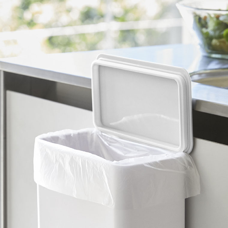 マグネット＆シンク扉ゴミ箱 タワー 山崎実業 tower ホワイト/ブラック 4268 4269 タワーシリーズ マグネット