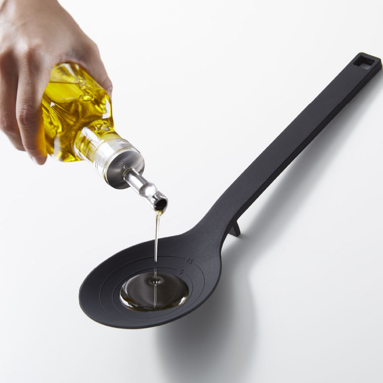 シリコーン調理スプーン タワー 山崎実業 tower ホワイト/ブラック 4272 4273 タワーシリーズ