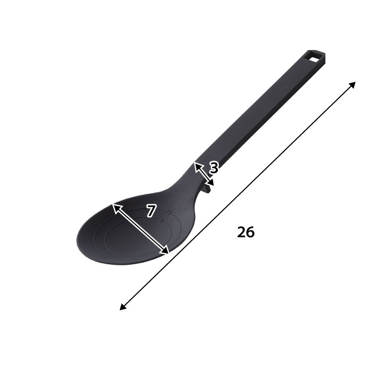 シリコーン調理スプーン タワー 山崎実業 tower ホワイト/ブラック 4272 4273 タワーシリーズ