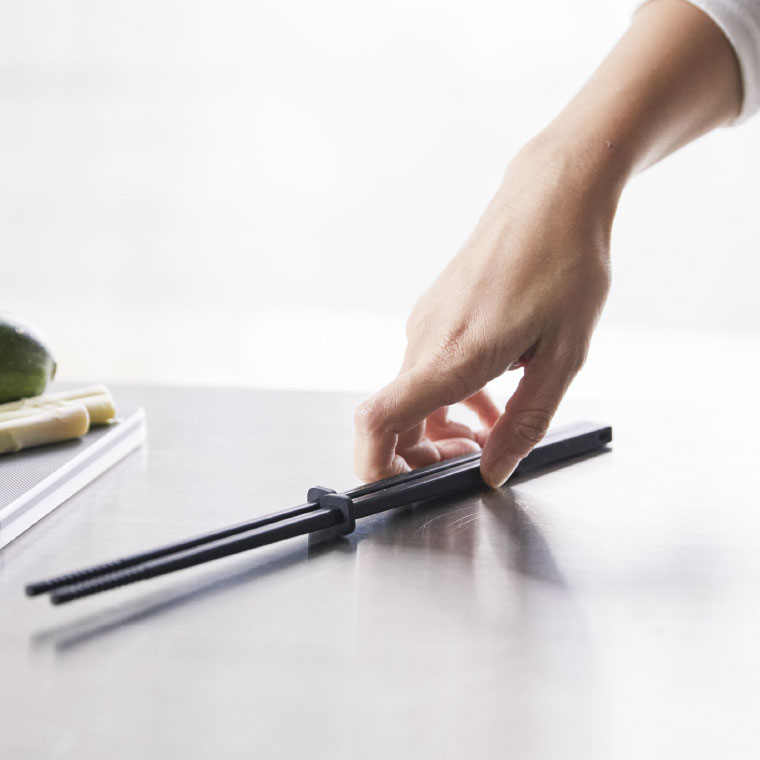 シリコーン菜箸 タワー 山崎実業 tower ホワイト/ブラック 4274 4275 タワーシリーズ