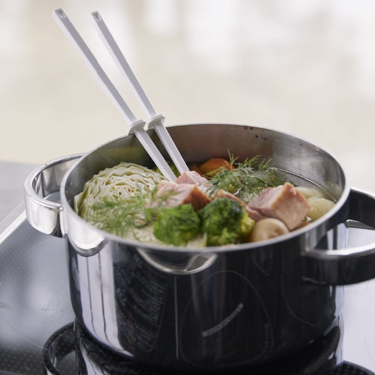 シリコーン菜箸 タワー 山崎実業 tower ホワイト/ブラック 4274 4275 タワーシリーズ