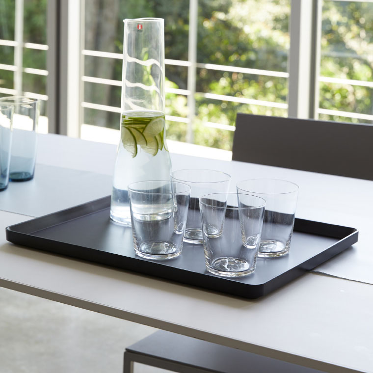 トレー タワー 山崎実業 tower ホワイト/ブラック 4294 4295 タワーシリーズ