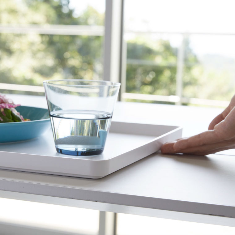 トレー タワー 山崎実業 tower ホワイト/ブラック 4294 4295 タワーシリーズ