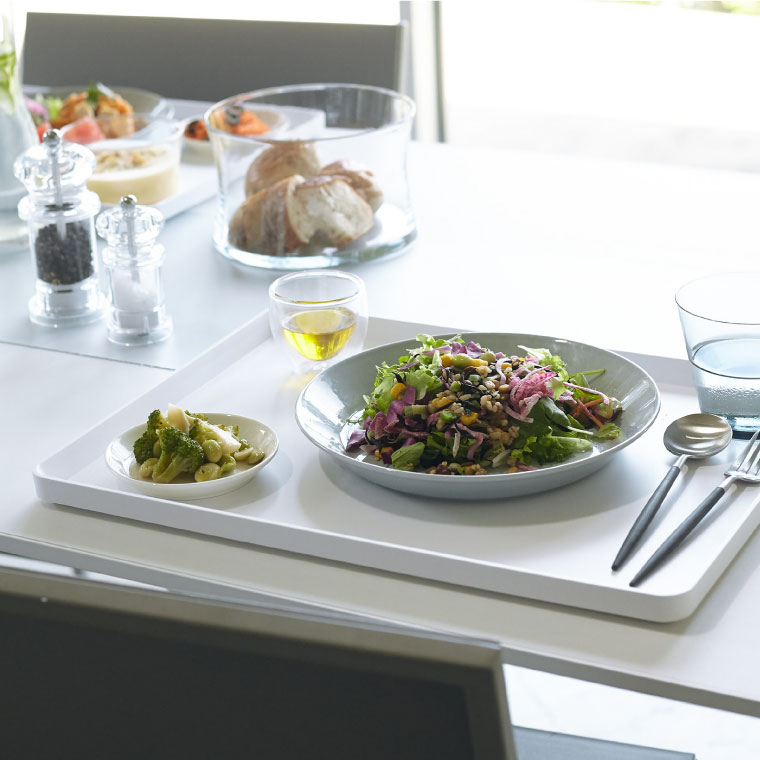 トレー タワー 山崎実業 tower ホワイト/ブラック 4294 4295 タワーシリーズ