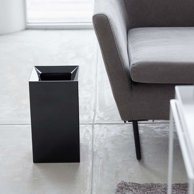 トラッシュカン タワー 山崎実業 tower ゴミ箱 ホワイト/ブラック 4492 4493 タワーシリーズ