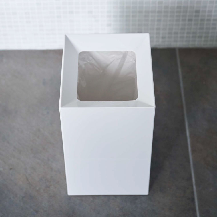 トラッシュカン タワー 山崎実業 tower ゴミ箱 ホワイト/ブラック 4492 4493 タワーシリーズ