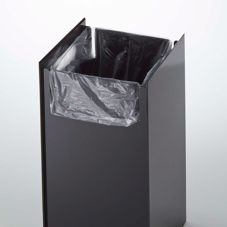 トラッシュカン タワー 山崎実業 tower ゴミ箱 ホワイト/ブラック 4492 4493 タワーシリーズ