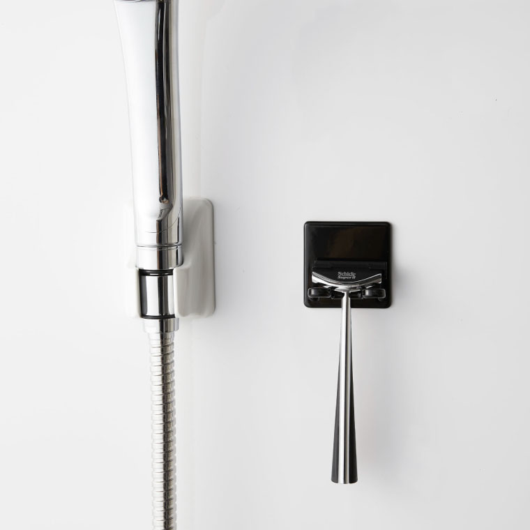 マグネットバスルームシェーバーホルダー タワー 山崎実業 tower ホワイト/ブラック 4706 4707 タワーシリーズ マグネット