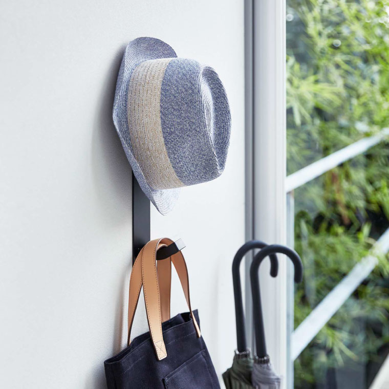 マグネットキッズヘルメットフック タワー 山崎実業 tower ホワイト/ブラック 4727 4728 タワーシリーズ マグネット