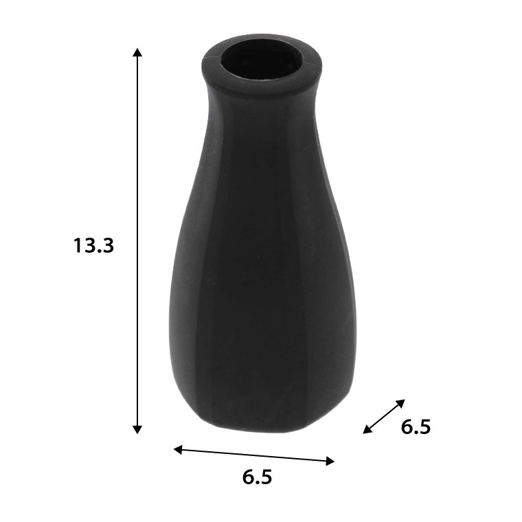 卓上醤油ボトルカバー タワー 山崎実業 tower ホワイト/ブラック 3936 3937 タワーシリーズ