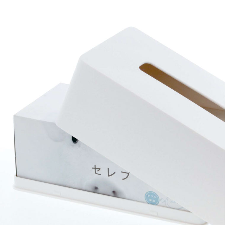 マグネットティッシュケース タワー 山崎実業 tower ティッシュケース ホワイト/ブラック 4001 4002 タワーシリーズ マグネット