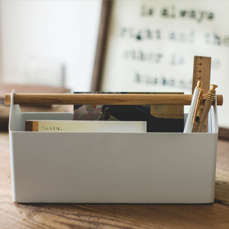 ペン＆レタースタンド トスカ 山崎実業 tosca ホワイト 4152 タワーシリーズ