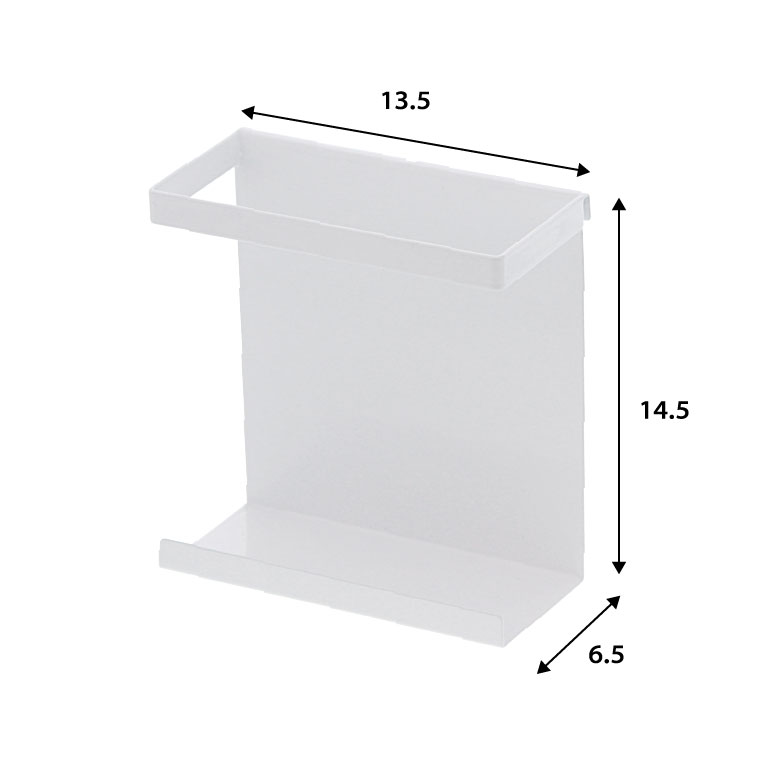 自立式メッシュパネル用 ラップホルダー タワー 山崎実業 tower ホワイト/ブラック 4185 4186 タワーシリーズ