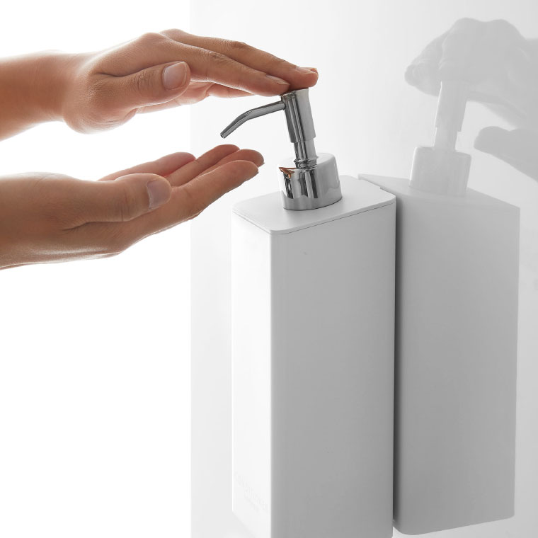 マグネットツーウェイディスペンサー コンディショナー タワー 山崎実業 tower ホワイト/ブラック 4260 4261 タワーシリーズ マグネット