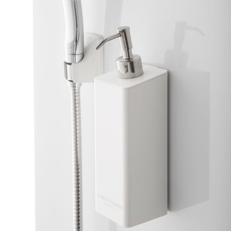 マグネットツーウェイディスペンサー コンディショナー タワー 山崎実業 tower ホワイト/ブラック 4260 4261 タワーシリーズ マグネット