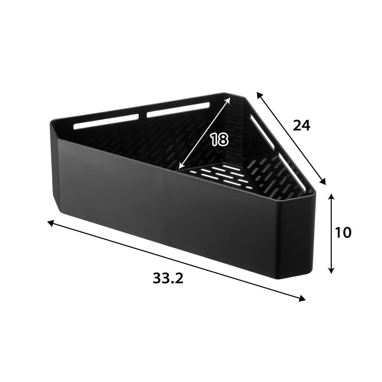 マグネットバスルームコーナーおもちゃラック タワー 山崎実業 tower ホワイト/ブラック 4264 4265 タワーシリーズ マグネット