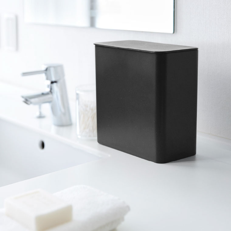 マグネット洗濯洗剤ボールストッカー タワー 山崎実業 tower ホワイト/ブラック 4266 4267 タワーシリーズ マグネット