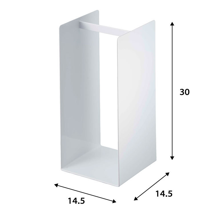 ハンガー収納ラック タワー 山崎実業 tower ホワイト/ブラック 4318 4319 タワーシリーズ